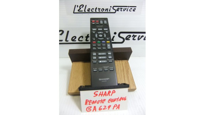 Sharp GA629PA remote control .